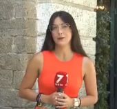 La reportera Beatriz Anillo