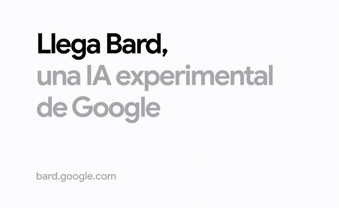Bard, la inteligencia artificial de Google llega a España: Qué es y cómo funciona Bard, la inteligencia artificial de Google llega a España: Qué es y cómo funciona