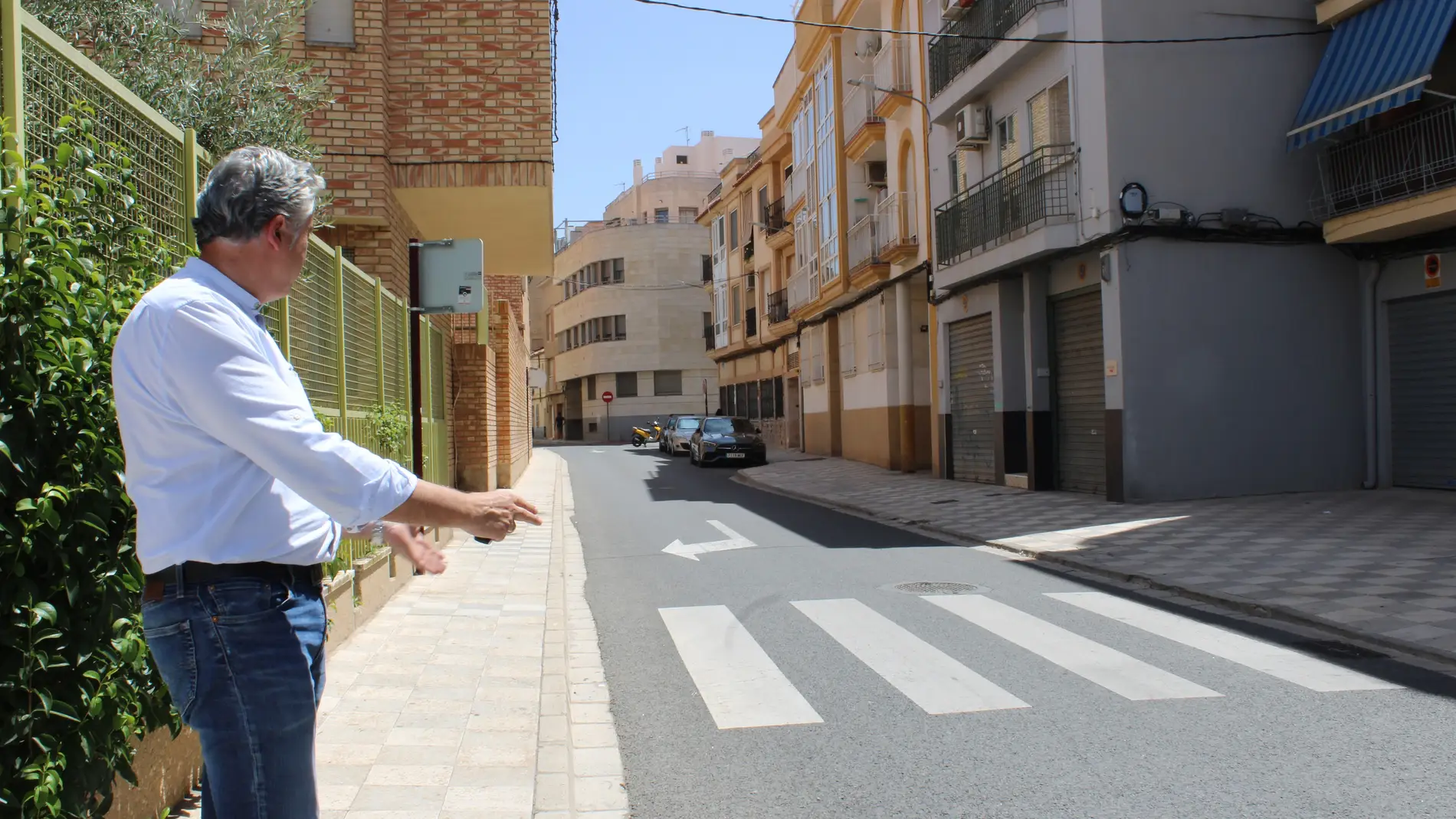 El concejal de Infraestructuras de Albacete informa de las obras de remodelación en varias calles de la capital
