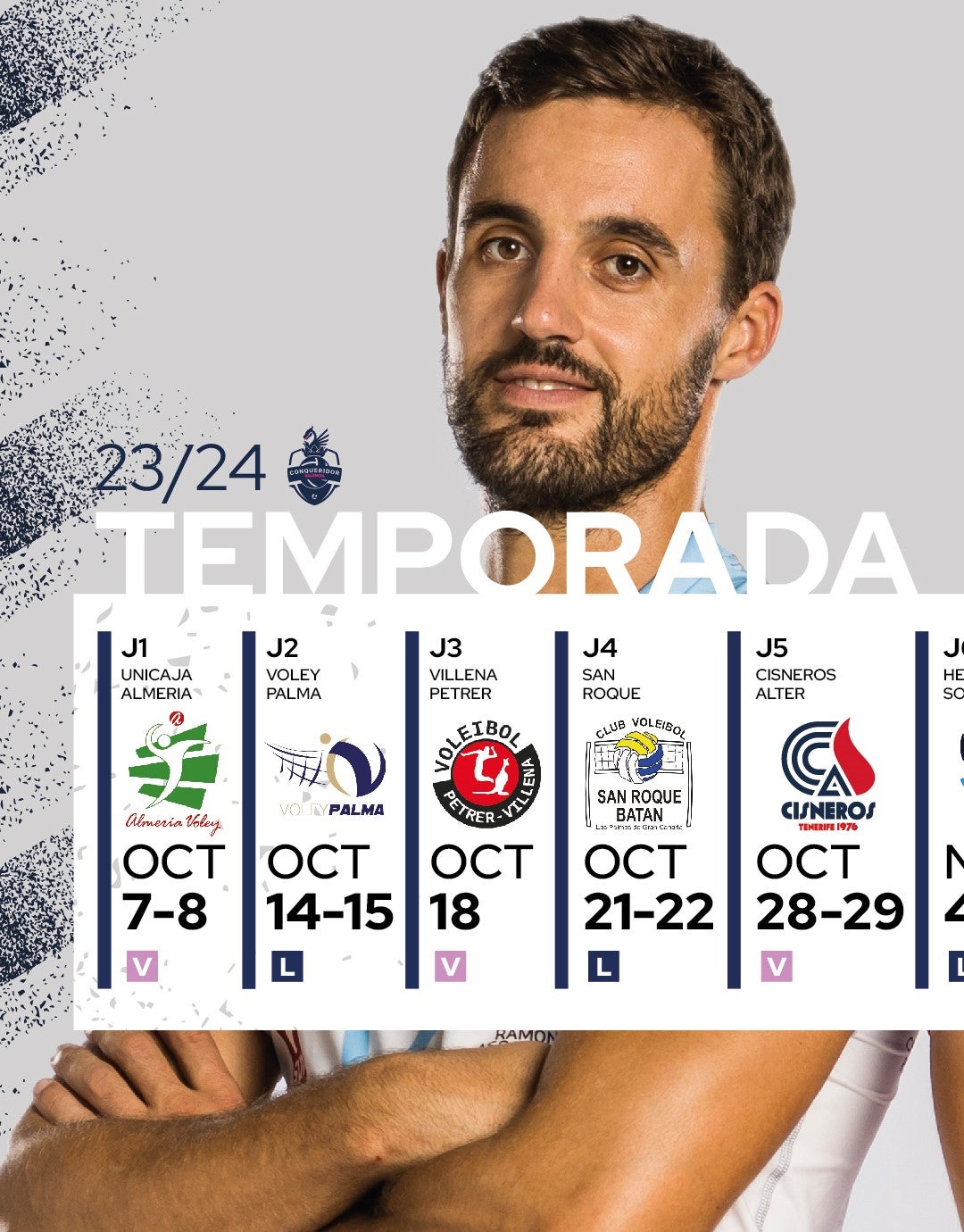 El Conqueridor Valencia arrancará la temporada el 7 de octubre en Almería El Conqueridor Valencia arrancará la temporada el 7 de octubre en Almería