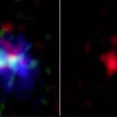 El telescopio ALMA logra una vista "sin precedentes" de una galaxia a 13.200 millones de años luz