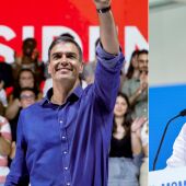 Pedro Sánchez y Alberto Núñez Feijóo/ EFE