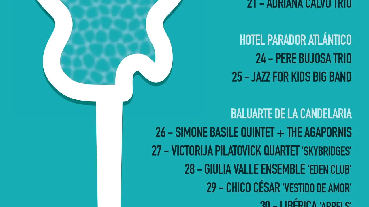 Cartel del festival Jazz Cádiz Cartel del festival Jazz Cádiz