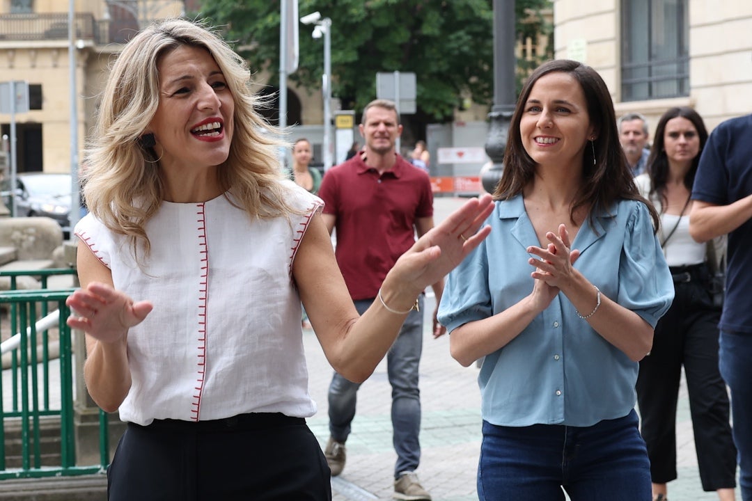 Belarra pide el voto para Sumar sin mencionar a Yolanda Díaz y reivindica la gestión de Irene Montero Belarra pide el voto para Sumar sin mencionar a Yolanda Díaz y reivindica la gestión de Irene Montero