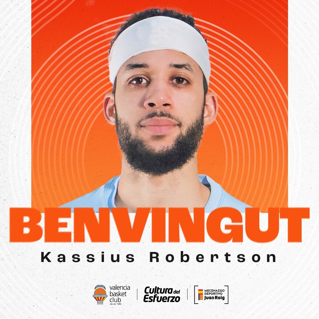 Kassius Robertson, puntos para Valencia Basket Kassius Robertson, puntos para Valencia Basket