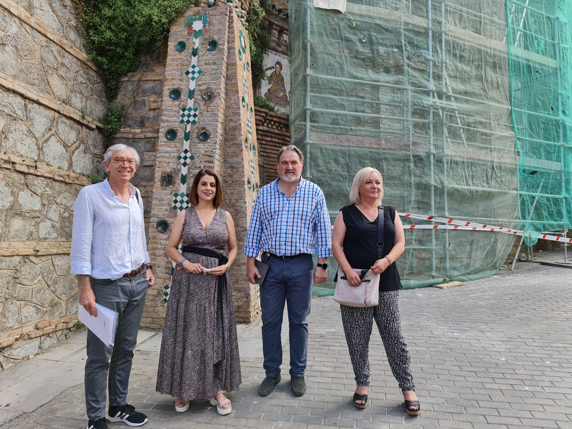 Comienzan las obras de restauración de la Escalinata Comienzan las obras de restauración de la Escalinata