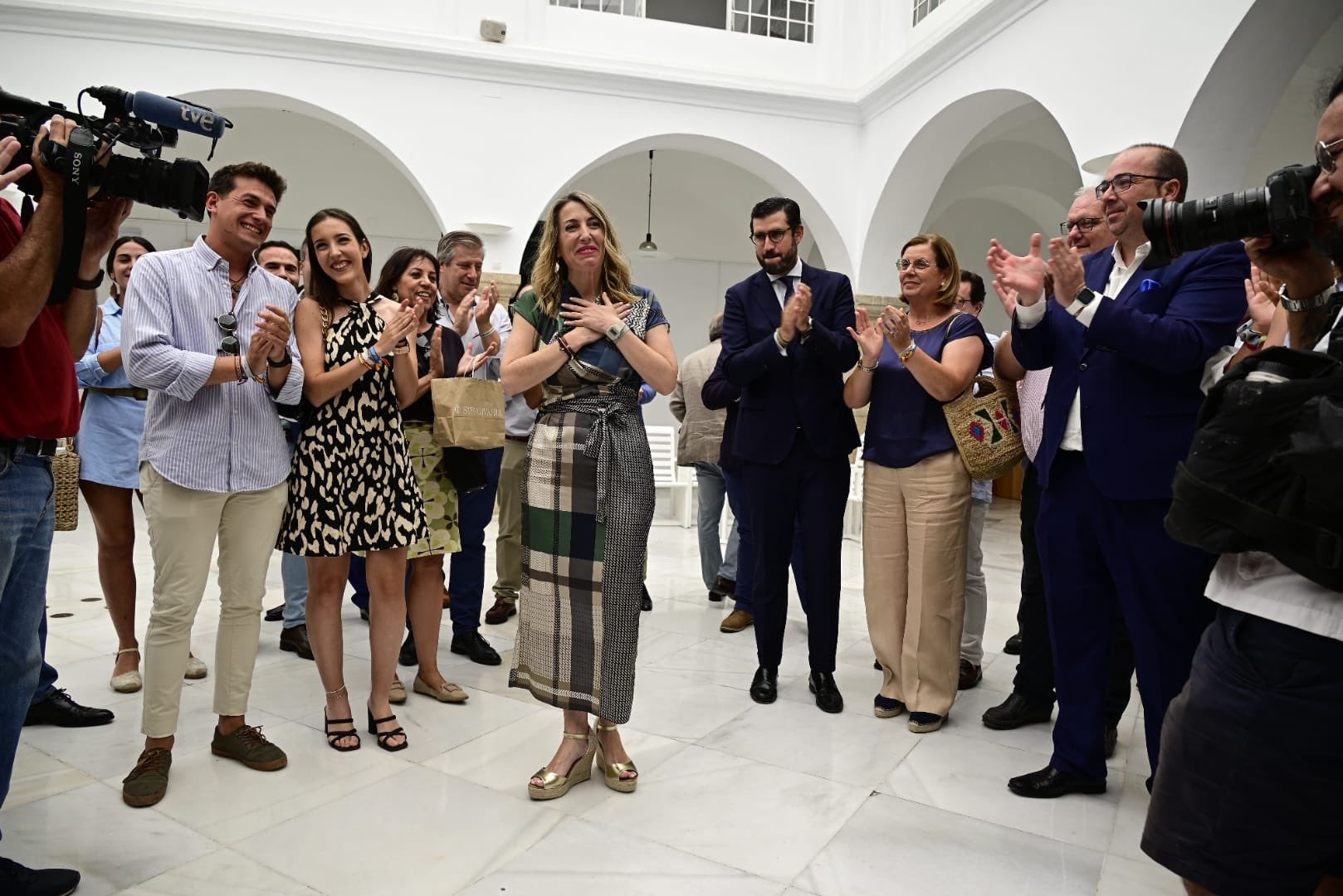 María Guardiola toma posesión como Presidenta de la Junta de Extremadura en la tarde de este lunes María Guardiola toma posesión como Presidenta de la Junta de Extremadura en la tarde de este lunes