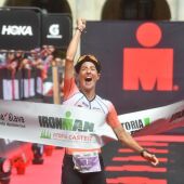 La bizkaína Gurutze Frades vencedora en el Ironman de Vitoria