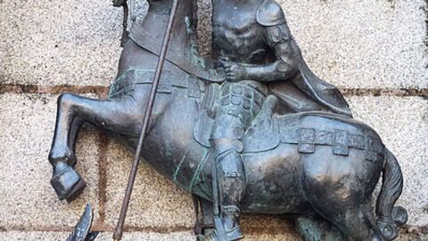 Estatua de San Jorge