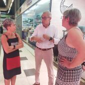 Santiago Ballester ha visitado el Mercado de Algirós