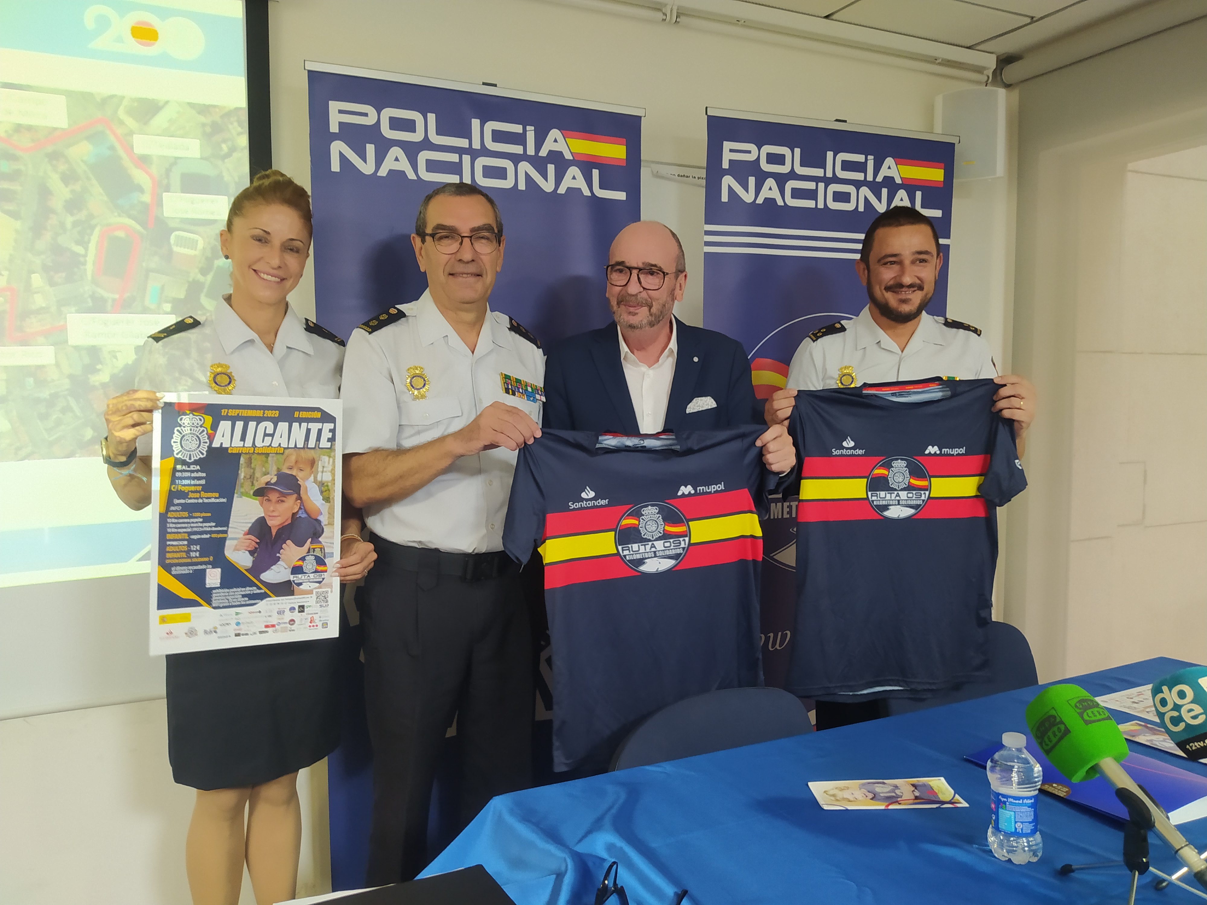 La Policía Nacional ultima la II edición de la Ruta 091 La Policía Nacional ultima la II edición de la Ruta 091