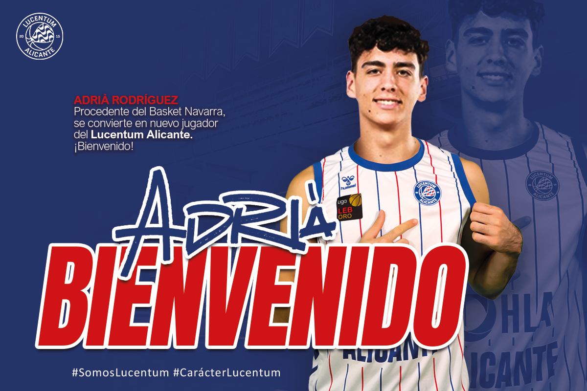 El base Adrià Rodríguez se incorpora al Lucentum El base Adrià Rodríguez se incorpora al Lucentum