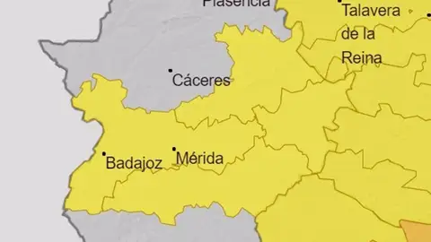 Cuatro comarcas extremeñas continuarán en Alerta Amarilla por altas temperaturas este miércoles Cuatro comarcas extremeñas continuarán en Alerta Amarilla por altas temperaturas este miércoles