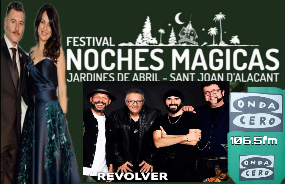 Revolver llega al Festival Noches Mágicas de Alicante con un repertorio que recorrerá toda su trayectoria musical Revolver llega al Festival Noches Mágicas de Alicante con un repertorio que recorrerá toda su trayectoria musical