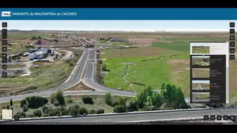 OHLA construirá la variante de Malpartida de Cáceres de 45 millones con gemelos digitales CIS y tecnología de drones OHLA construirá la variante de Malpartida de Cáceres de 45 millones con gemelos digitales CIS y tecnología de drones