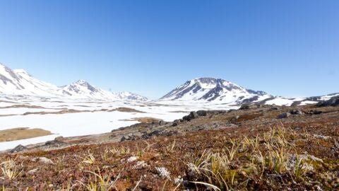 El noroeste de Groenlandia estuvo libre de hielo hace 400.000 anos