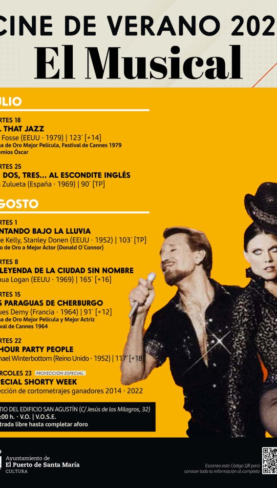 Cartel del Cine de Verano de El Puerto