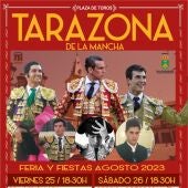 Carteles de la feria taurina de Tarazona de La Mancha 2023