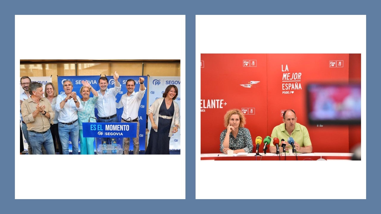 Los partidos políticos cierran la campaña con los últimos mensajes Los partidos políticos cierran la campaña con los últimos mensajes