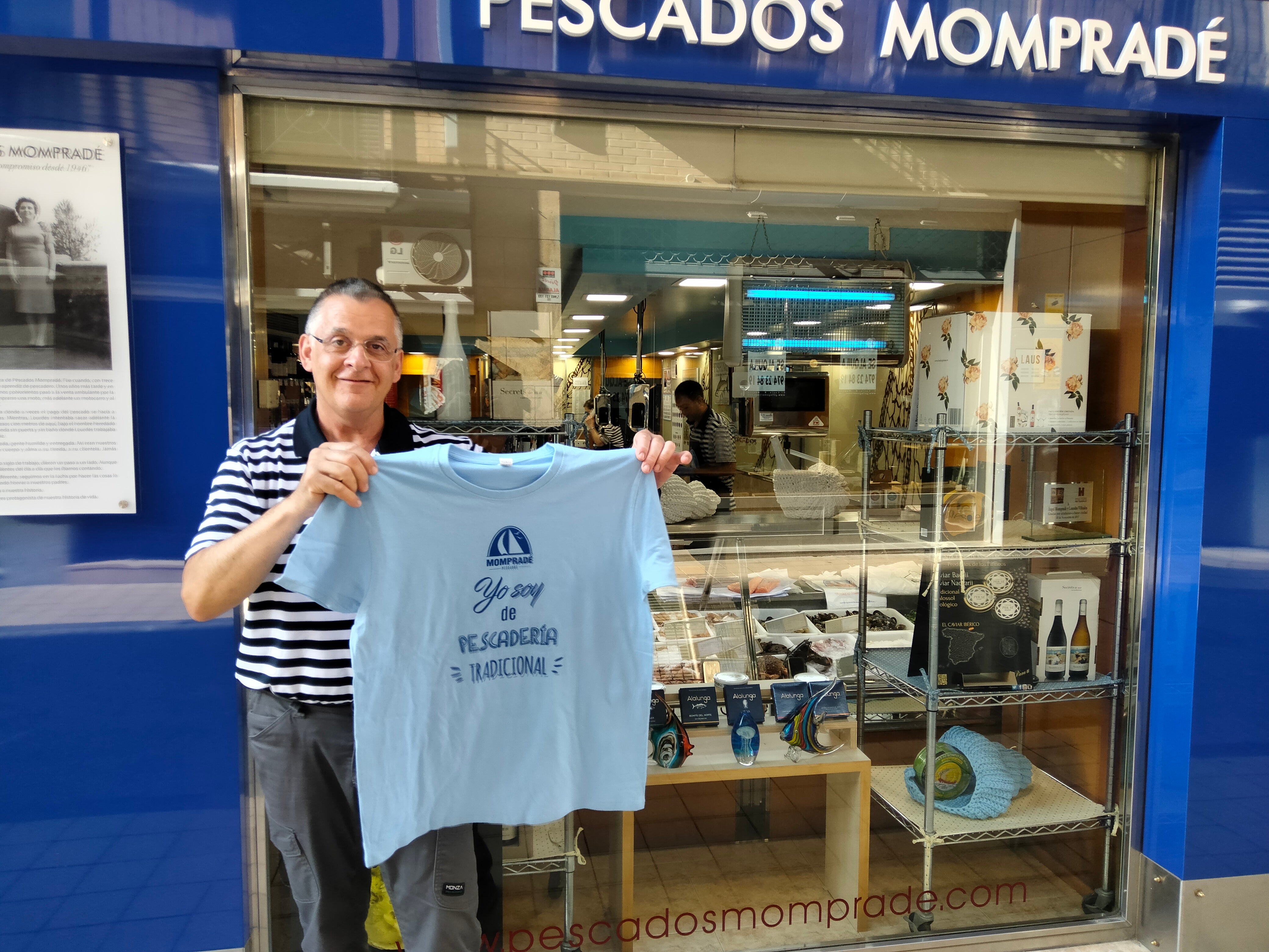 "Yo soy de pescadería tradicional" "Yo soy de pescadería tradicional"