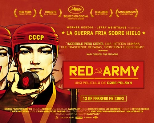 La Pacoteca: el documental 'Red Army' o 'Érase una vez América' La Pacoteca: el documental 'Red Army' o 'Érase una vez América'