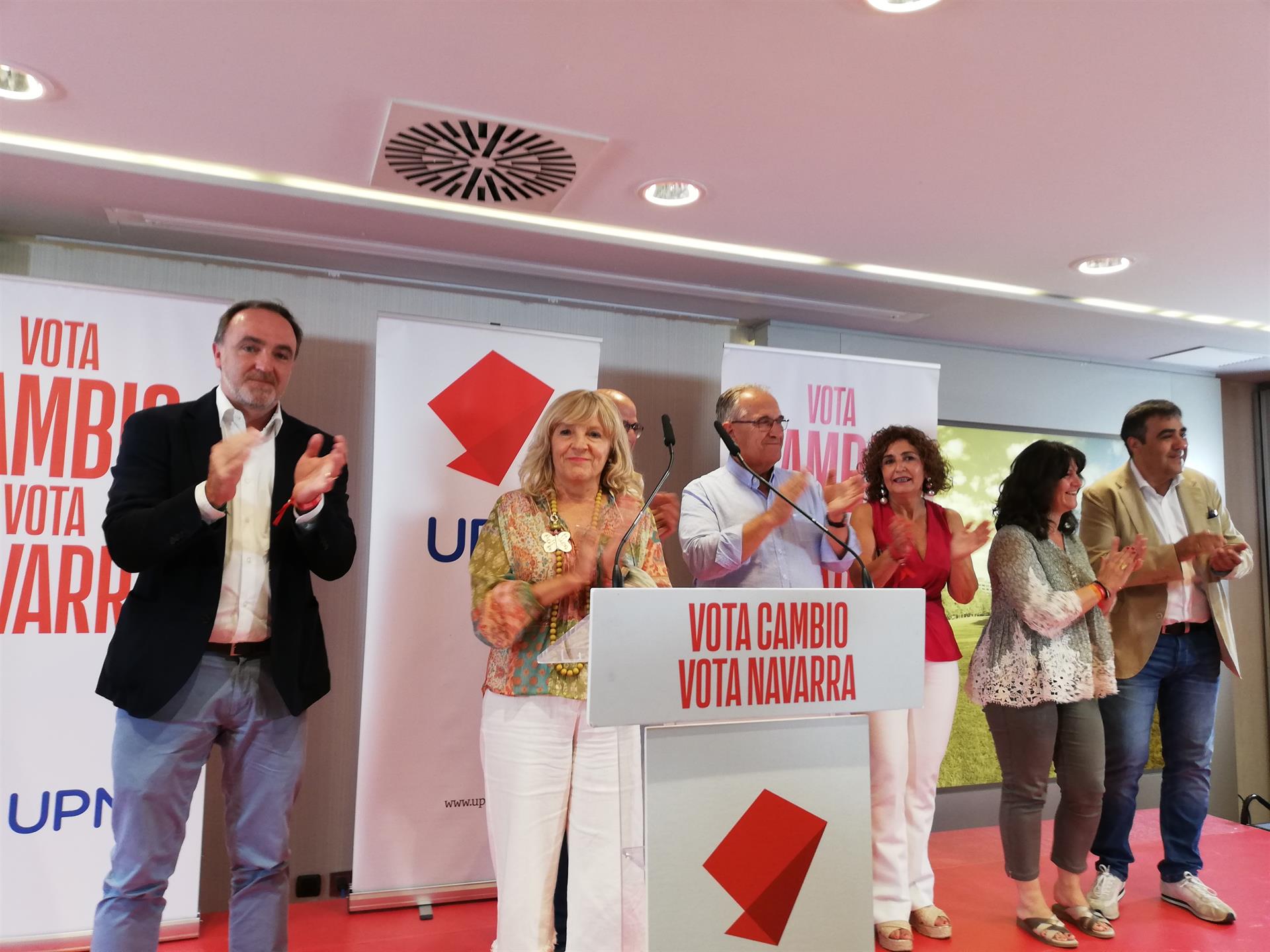Javier Esparza: "Lo que han votado los navarros nos va a permitir defender Navarra y hacerlo sin ataduras" Javier Esparza: "Lo que han votado los navarros nos va a permitir defender Navarra y hacerlo sin ataduras"