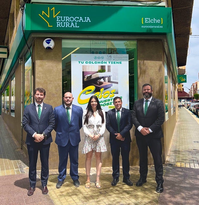 Eurocaja Rural abre su primera oficina en Elche y totaliza 50 en la Comunitat Valenciana Eurocaja Rural abre su primera oficina en Elche y totaliza 50 en la Comunitat Valenciana