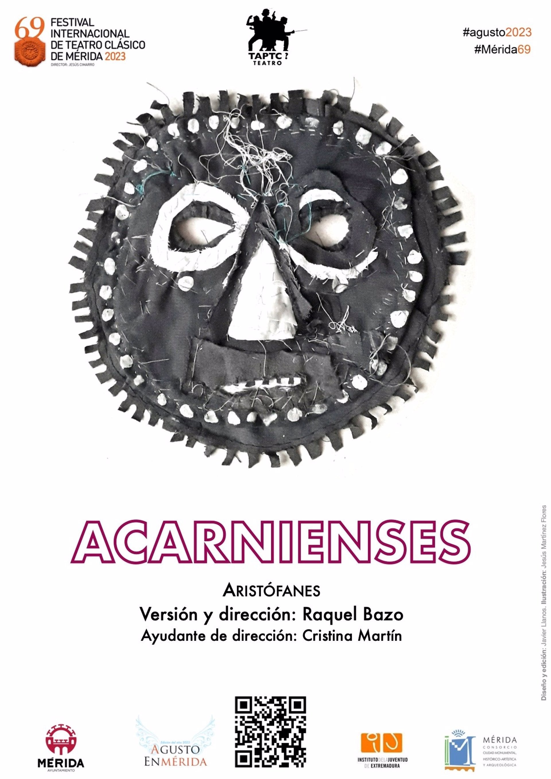 "Acarnienses" de Aristófanes salta al escenario del Templo de Diana este lunes "Acarnienses" de Aristófanes salta al escenario del Templo de Diana este lunes