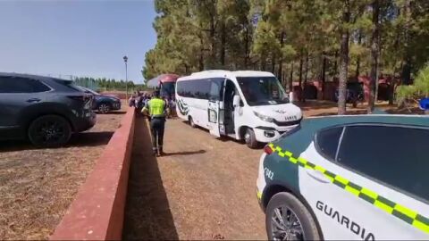 Desalojo de un campamento con niños en Tejeda por incedio forestal | Gran Canaria 
