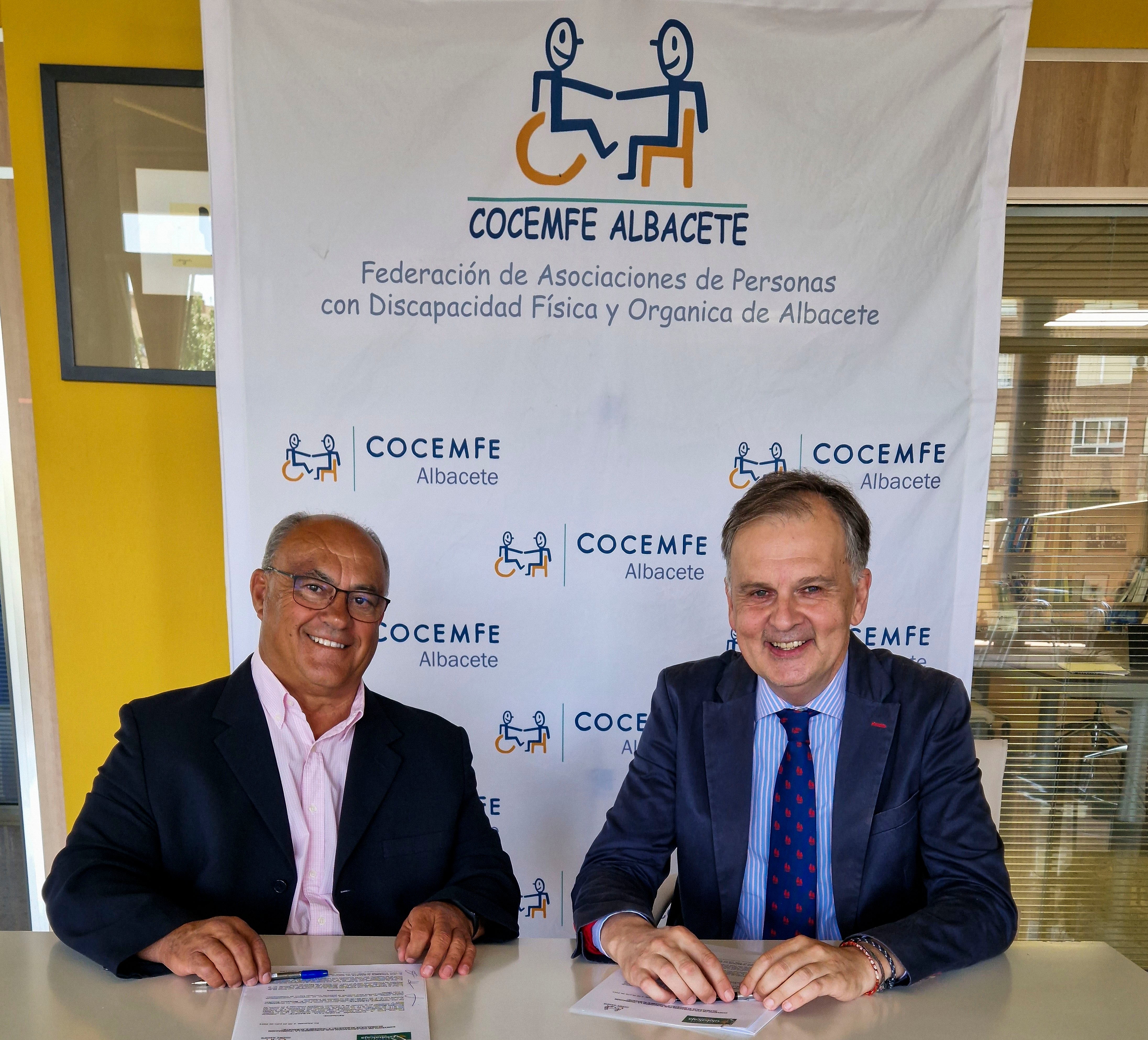 La Fundación Globalcaja Albacete y COCEMFE impulsan un programa de atención sociosanitaria para personas con discapacidad La Fundación Globalcaja Albacete y COCEMFE impulsan un programa de atención sociosanitaria para personas con discapacidad