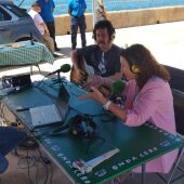 La alcaldesa visita el faro de Almería