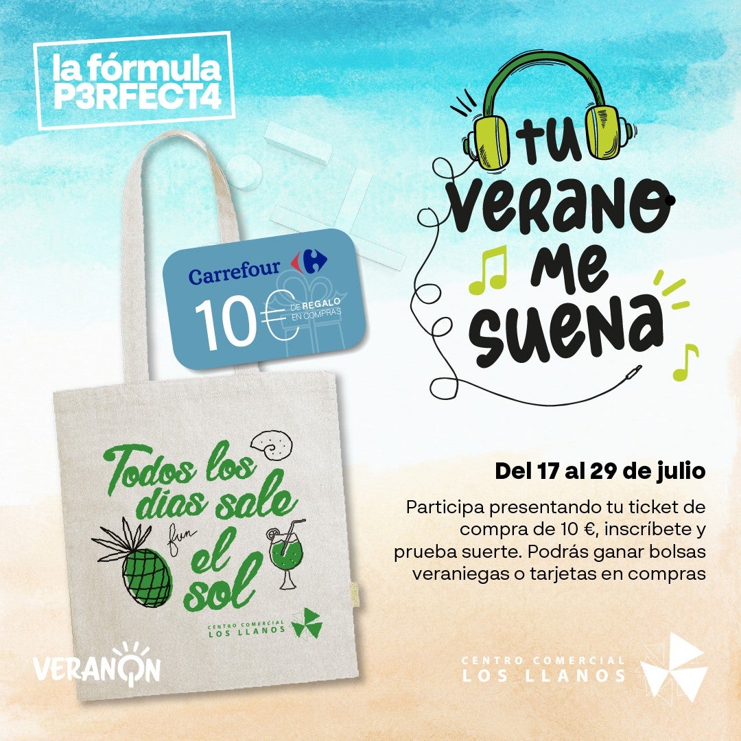 Los Llanos pone en marcha la acción ‘Tu verano me suena’ Los Llanos pone en marcha la acción ‘Tu verano me suena’
