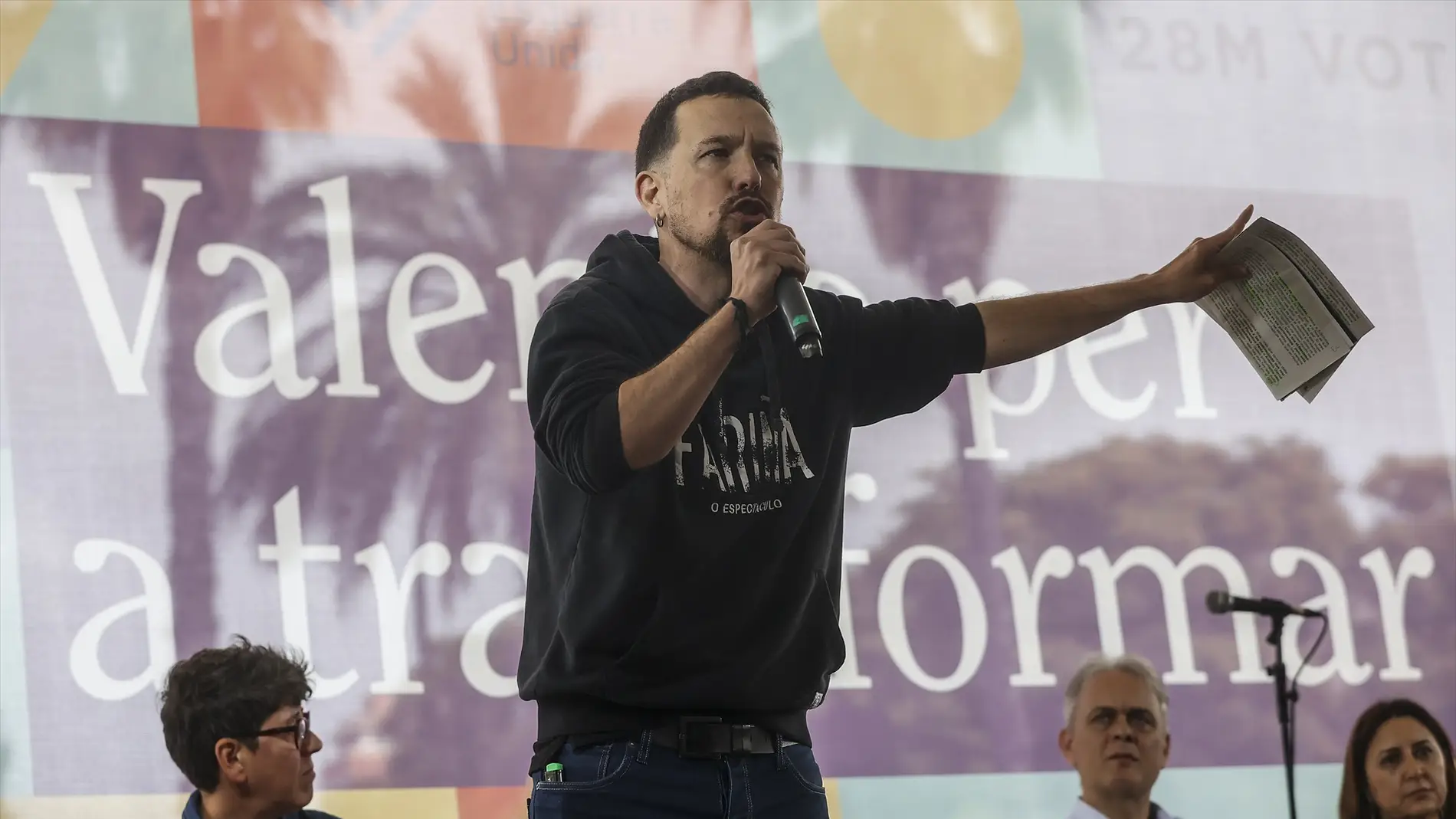 El exvicepresidente del Gobierno y exlíder de Podemos Pablo Iglesias.