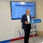 El concejal de Estrategia Municipal, Francisco Soler, explica la situación de los fondos Edusi.