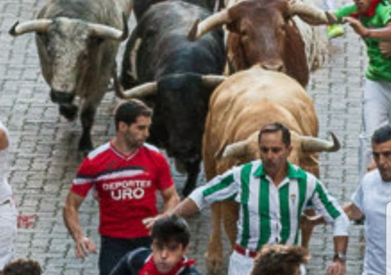 Manuel Carretero: "Correr un encierro engancha para toda la vida" Manuel Carretero: "Correr un encierro engancha para toda la vida"