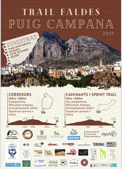 Convocadas las inscripciones para la Trail Nocturna 'Faldes del Puig Campana' Convocadas las inscripciones para la Trail Nocturna 'Faldes del Puig Campana'