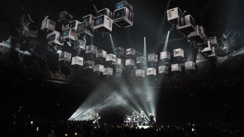 Imagen de archivo de un concierto de Metallica