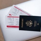 Imagen de archivo de un pasaporte