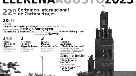 Rodrigo Sorogoyen participa este viernes en Llerena en la presentación de XXII Certamen de Cortos '"El Pecado" Rodrigo Sorogoyen participa este viernes en Llerena en la presentación de XXII Certamen de Cortos '"El Pecado"