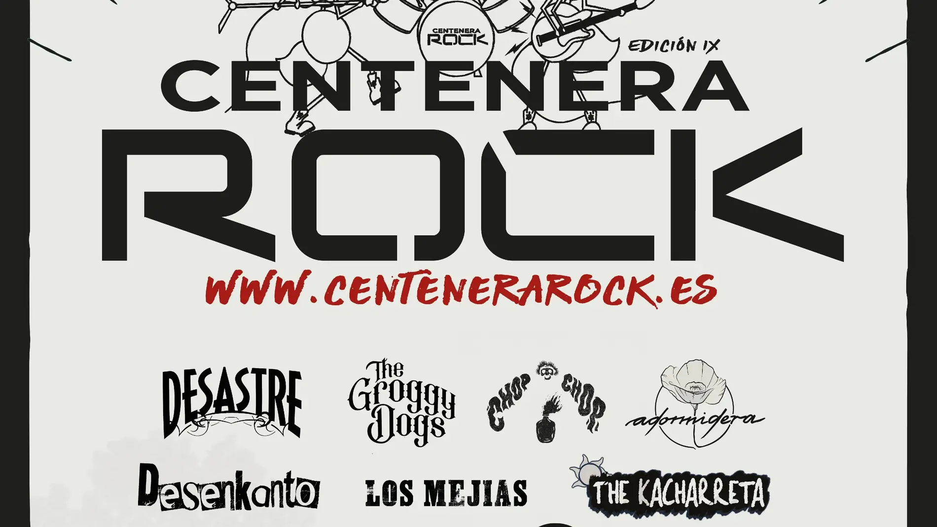 Aldeacentenera celebrará el 4 y 5 de agosto una nueva edición del Centenerarock con 13 bandas llegadas de todo el país