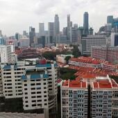 Vista general de archivo de la ciudad-Estado asiática de Singapur. 