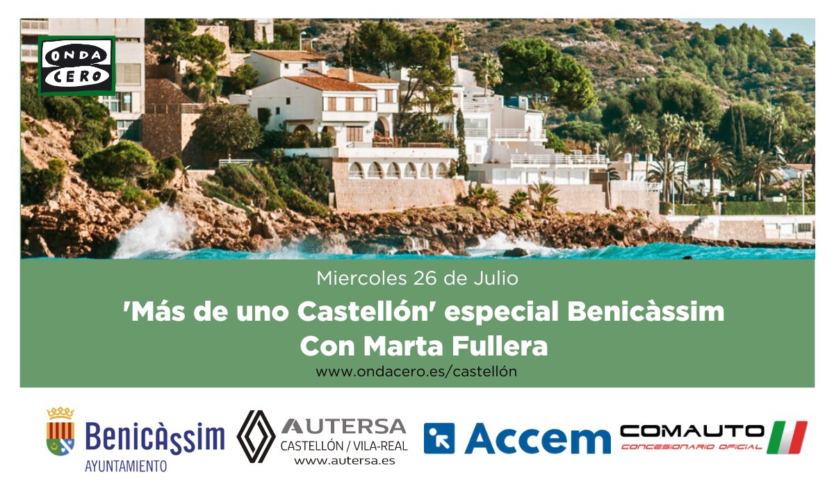 Benicàssim, un lugar que no pasa desapercibido Benicàssim, un lugar que no pasa desapercibido