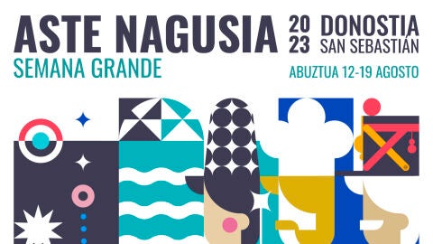 Cartel Aste Nagusia Donostia 2023