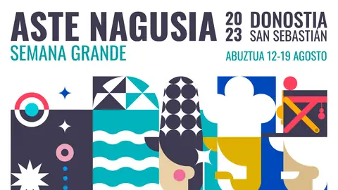Cartel Aste Nagusia Donostia 2023 Cartel Aste Nagusia Donostia 2023