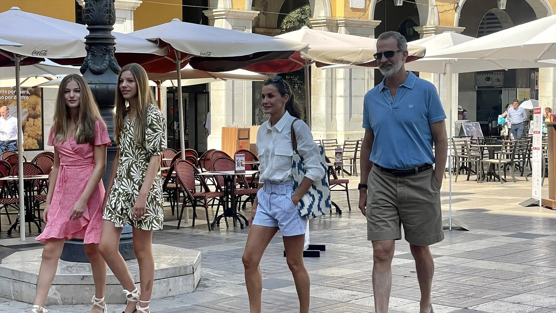 La reina, la princesa y la infanta se unen a Felipe VI para pasar las vacaciones en Palma