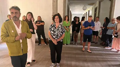 Acto de inauguración de la muestra Acto de inauguración de la muestra