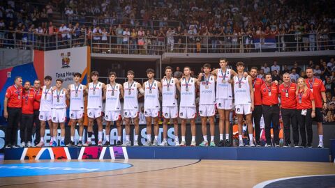 Espa&ntilde;a, medalla de plata en el Europeo Sub-18 