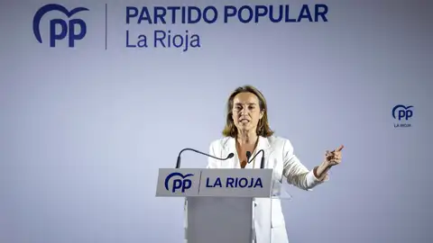 La secretaria general del PP, Cuca Gamarra La secretaria general del PP, Cuca Gamarra