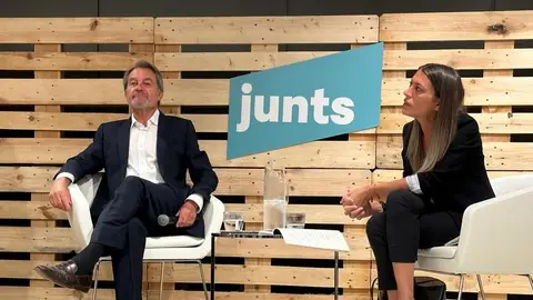 Artur Mas y Miriam Nogueras Artur Mas y Miriam Nogueras