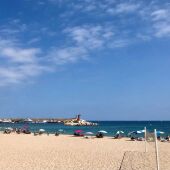 Playa de Villajoyosa. Día Soleado